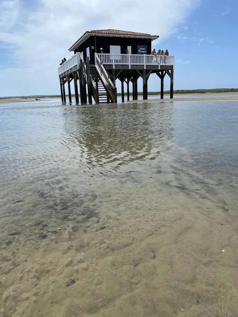 Cabane tchanquée sur le bassin d’Arcachon